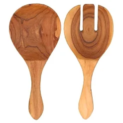 Wood salatbestikk 20 cm 2 deler oliventre