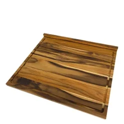 Wooden board skjærefjøl 48 x 41 cm teak