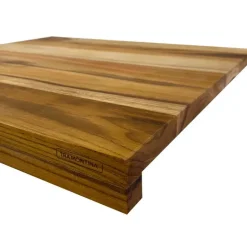 Wooden board skjærefjøl 48 x 41 cm teak