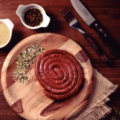 Wooden board tallerken 26 cm teak