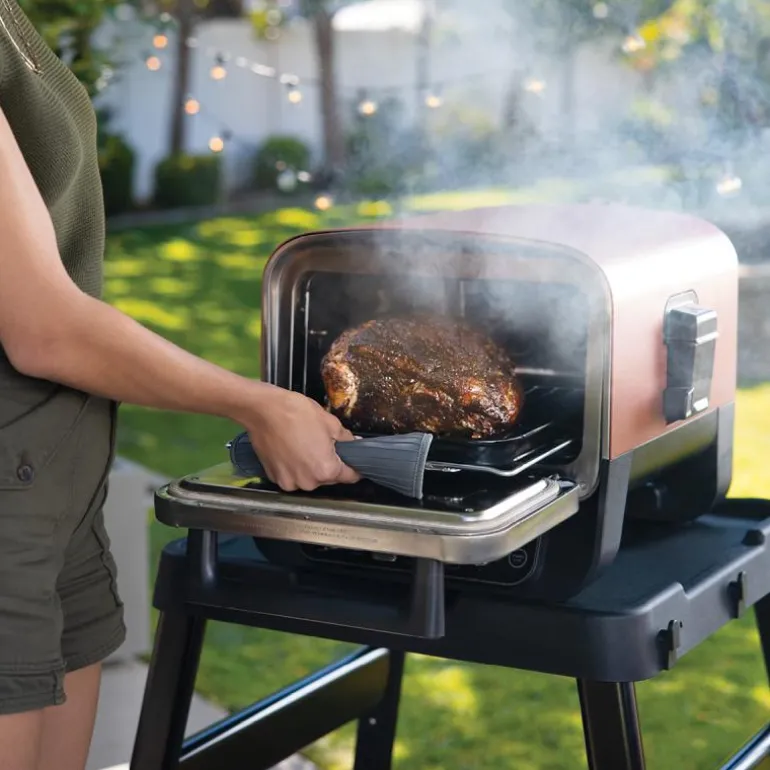 Woodfire elektrisk grill 2400W