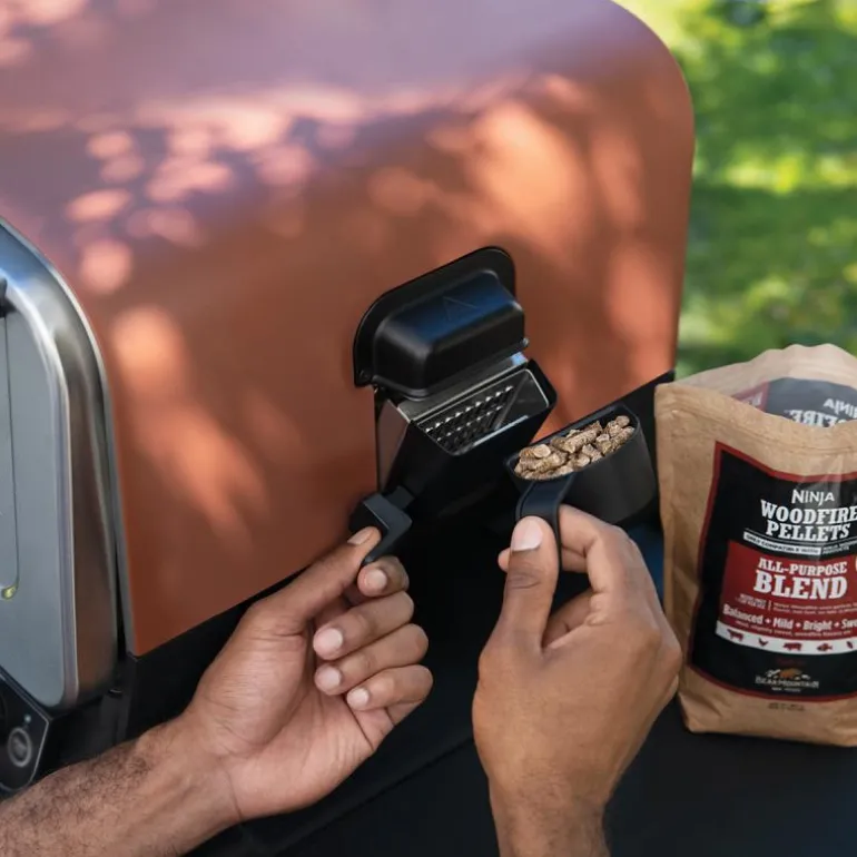 Woodfire elektrisk grill 2400W