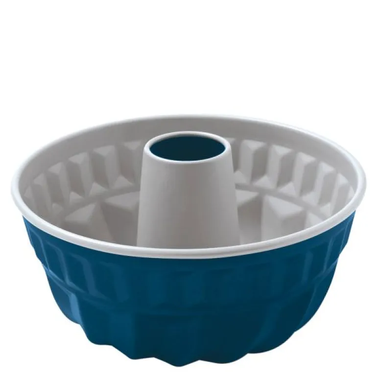 Xbake kakeform mønster og kjegle 23 cm blå