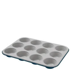 Xbake muffinsform 35 cm 12 stk blå