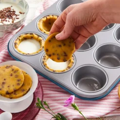 Xbake muffinsform 35 cm 12 stk blå