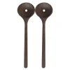 Yami salatbestikk 2 deler brun