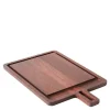 Yami skjærefjøl 49x30 cm m/saftrille brun