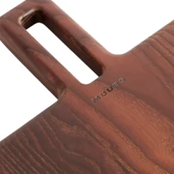 Yami skjærefjøl 49x30 cm m/saftrille brun