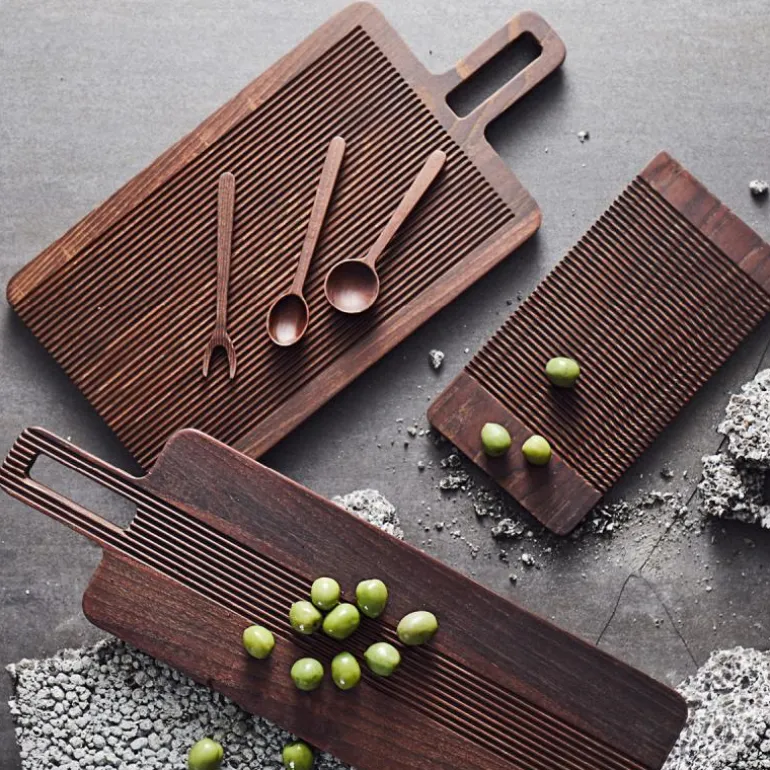 Yami tapasbrett 49x15 cm ask