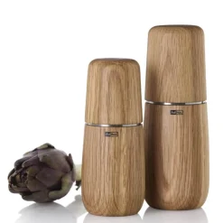 Yono krydderkvern 15 cm eik