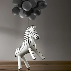 Zebra 14 cm svart/hvit