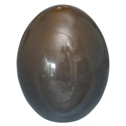 Zen saltkar 6 cm petrol/brun