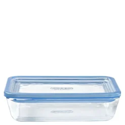 Zero Plastic ildfast form med lokk 0,8L klar