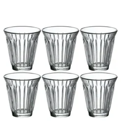 Zinc vannglass 19 cl 6 stk