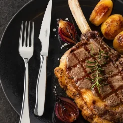 Zurique spansk bestikk 8 deler farroupilha stål